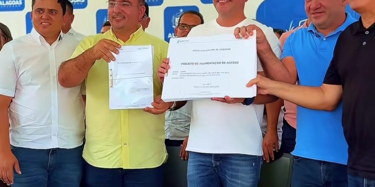 Junqueiro celebra novas obras com presença do governador Paulo Dantas