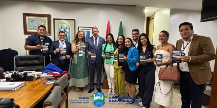 Secretário de Assistência Social de São Miguel dos Milagres participa do 25º Encontro do CONGEMAS em Brasília