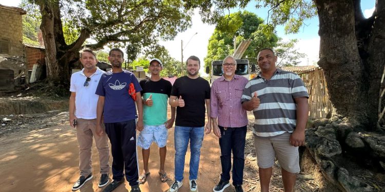 Vereador Neto Andrade reforça compromisso com a comunidade Andraújo levando avanços na infraestrutura local