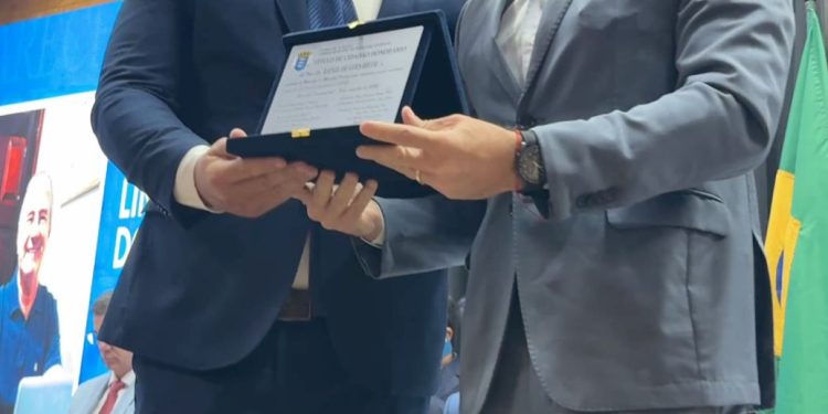 Rafael Brito recebe título de cidadão honorário de Marechal Deodoro