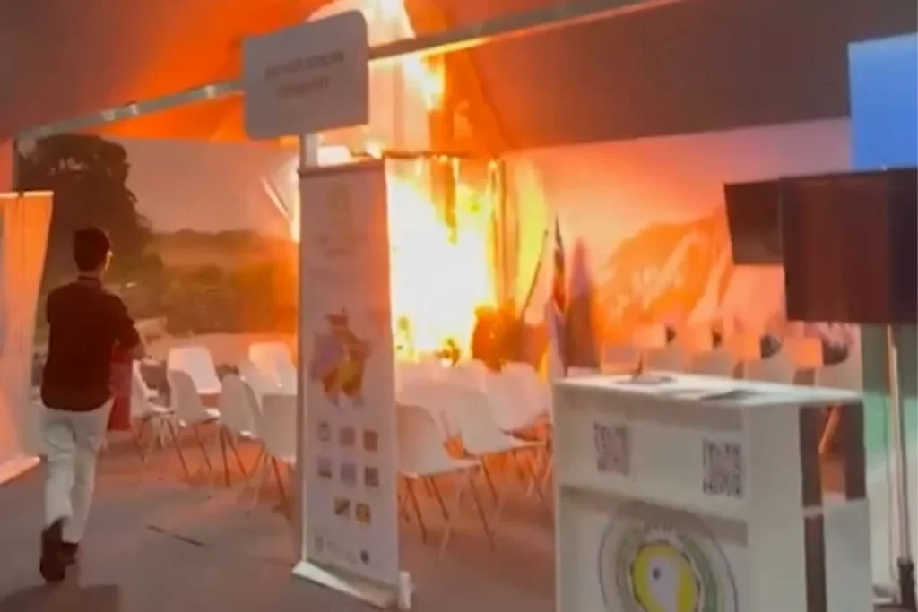 COP30: Seis pessoas permanecem internadas após incêndio na Zona Azul, em Belém