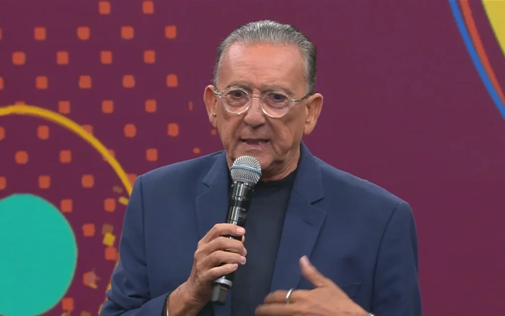 Galvão Bueno é internado com pneumonia viral em São Paulo; neta comenta estado de saúde