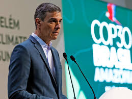 Presidente da Espanha elogia liderança do Brasil na COP30 e defende compromisso global com o clima