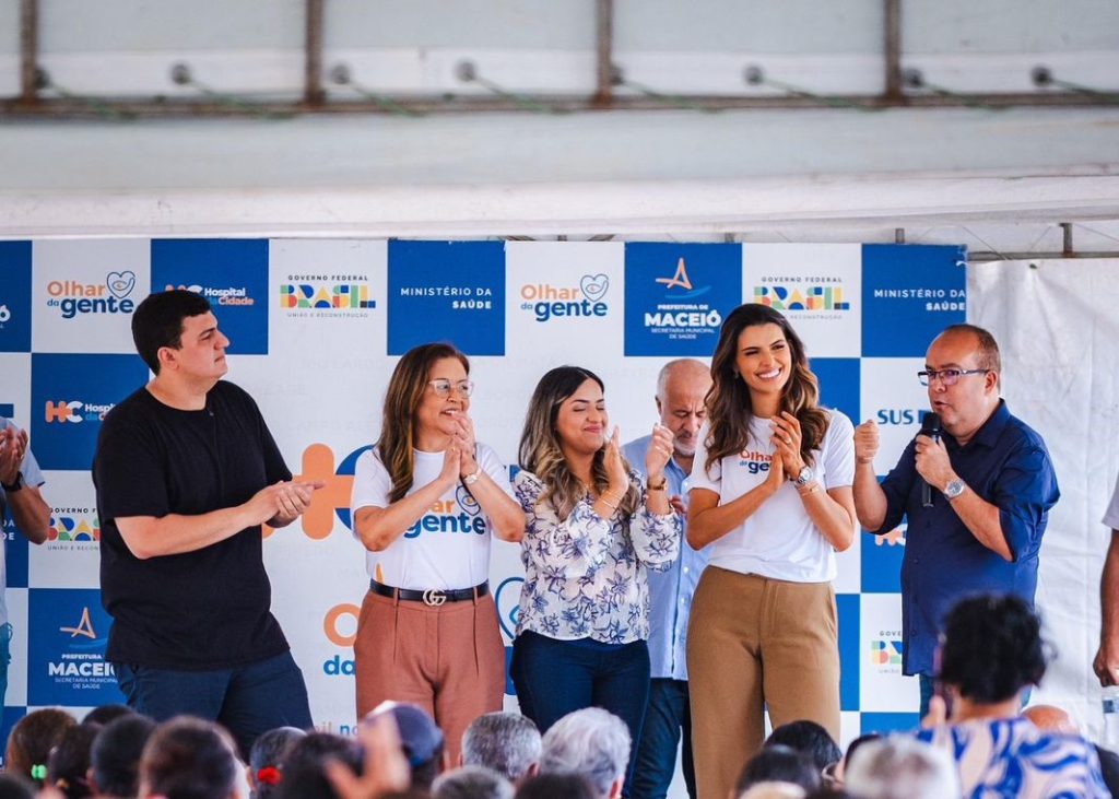 Rio Largo recebe a Primeira-Dama de Maceió com ação histórica: 1.000 cirurgias de catarata pelo Olhar da Gente