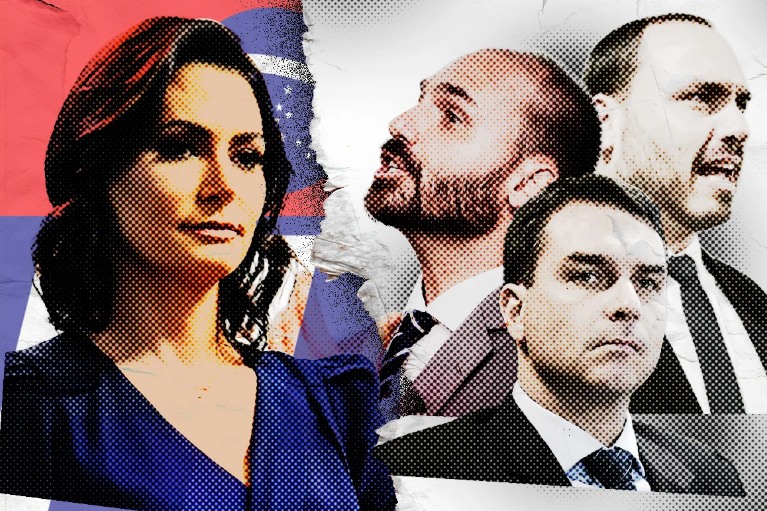 Com Bolsonaro preso na PF, família racha sobre liderança política