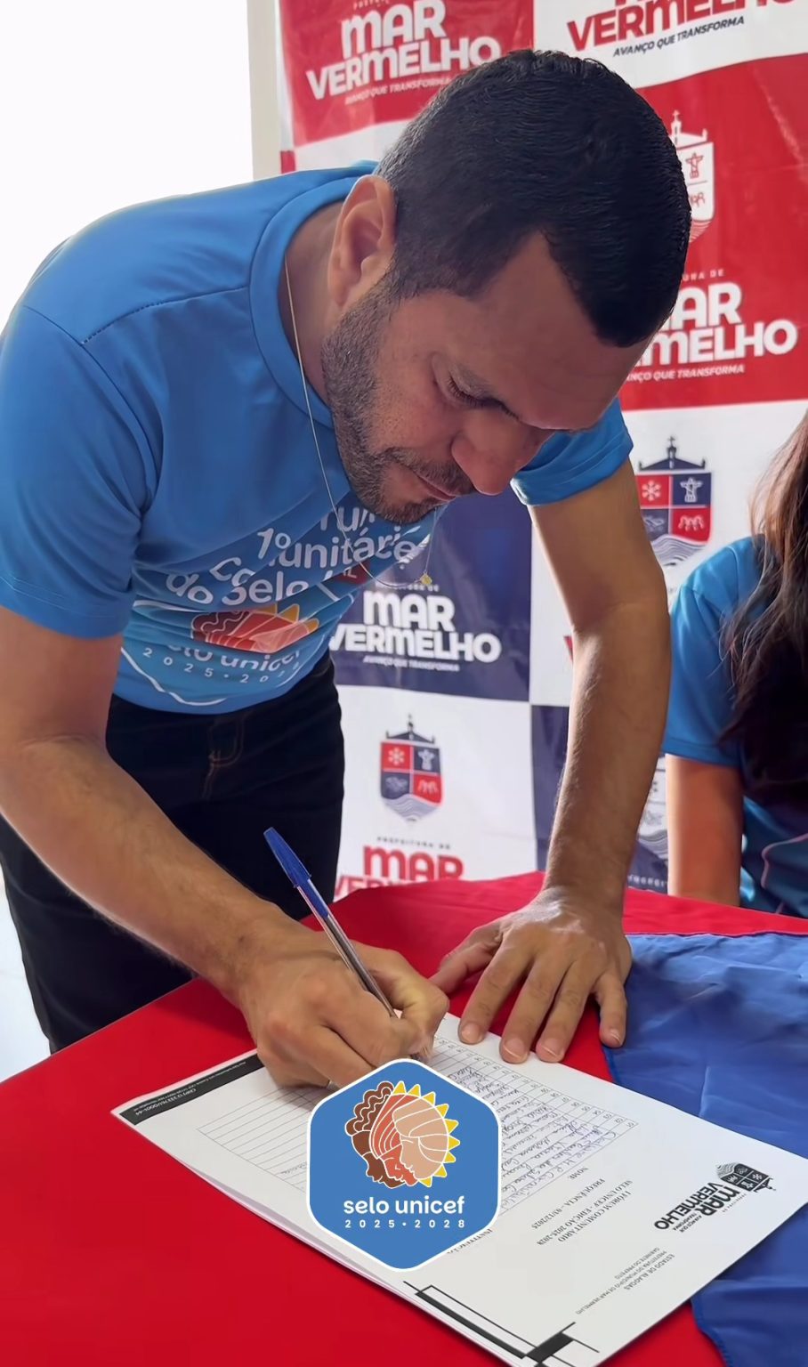 Prefeitura de Mar Vermelho inicia construção do Plano Municipal dos Direitos da Criança e do Adolescente durante 1º Fórum Comunitário do Selo Unicef