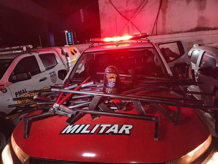 PM prende foragidos da Justiça e apreende 26 armas durante ocorrências em Maceió