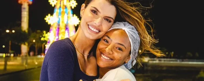 Primeira-dama realiza visita aos ambulantes durante os preparativos do Natal de Todos Nós