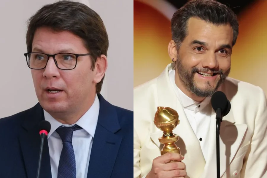 Mario Frias critica Wagner Moura após vitória no Globo de Ouro