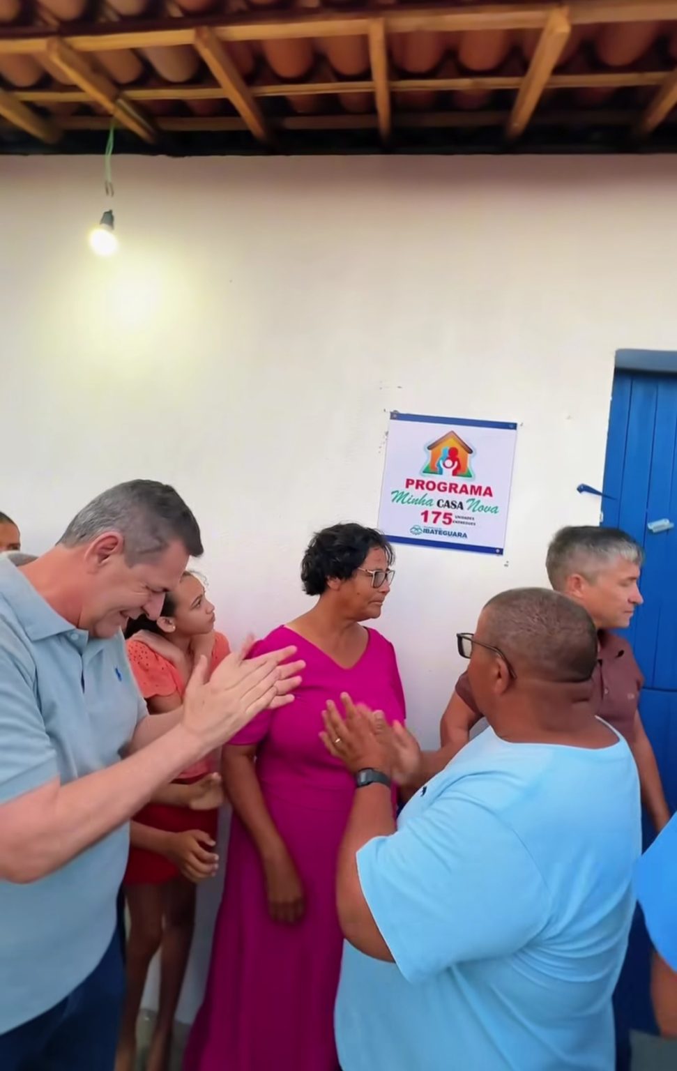 Prefeito Geo Cruz destaca entrega de moradia e avanço do projeto Minha Casa Nova em Ibateguara