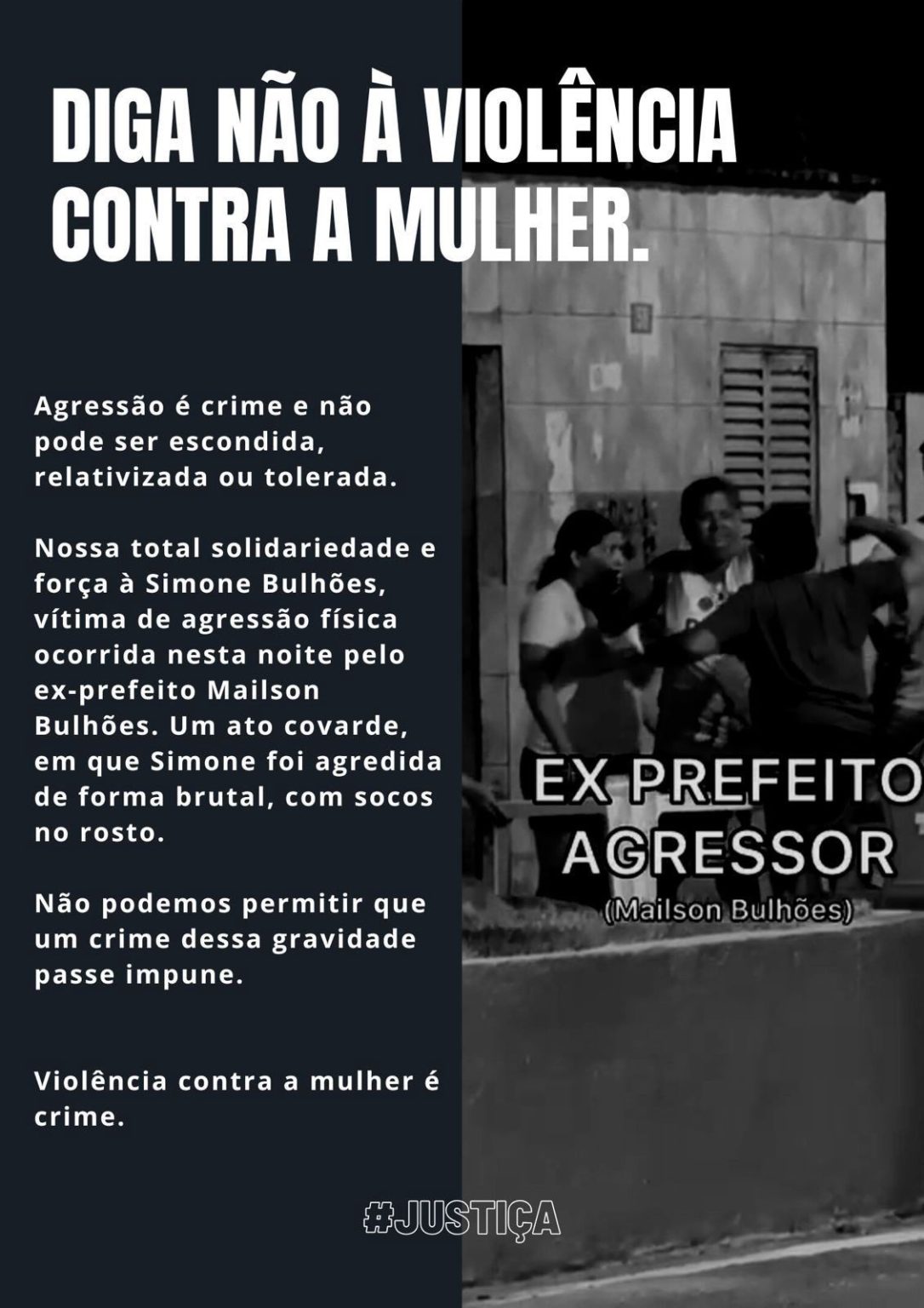 Prefeito de Olivença repudia agressão de ex-gestor do município a idosa e exige esclarecimentos