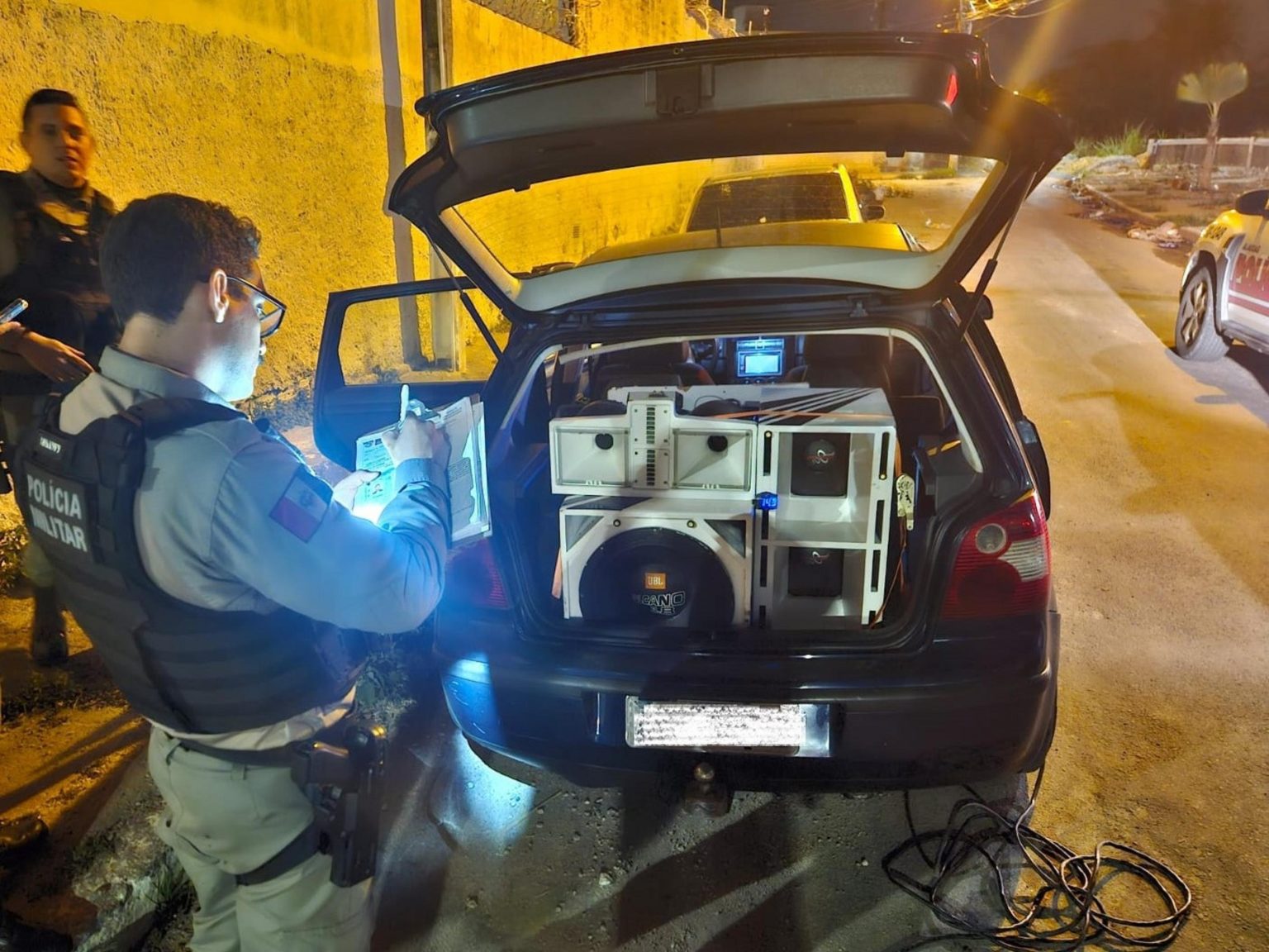 Operação Na Base do Sossego apreende 10 equipamentos de som em Maceió