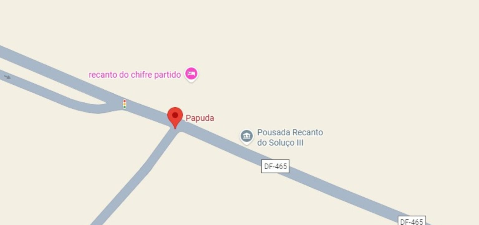 “Recanto do chifre partido” e outras mudanças satíricas aparecem no Maps próximo à Papuda