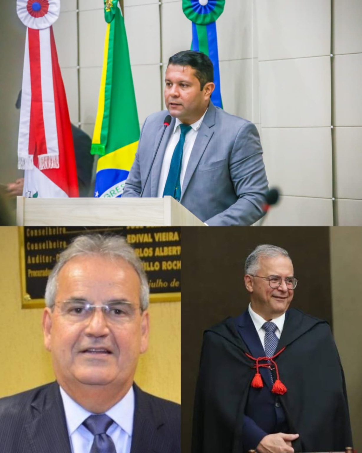 Vereador Allan Pierre solicita Moções de Aplausos para o Desembargador Fábio Ferrário e Conselheiro Otávio Lessa