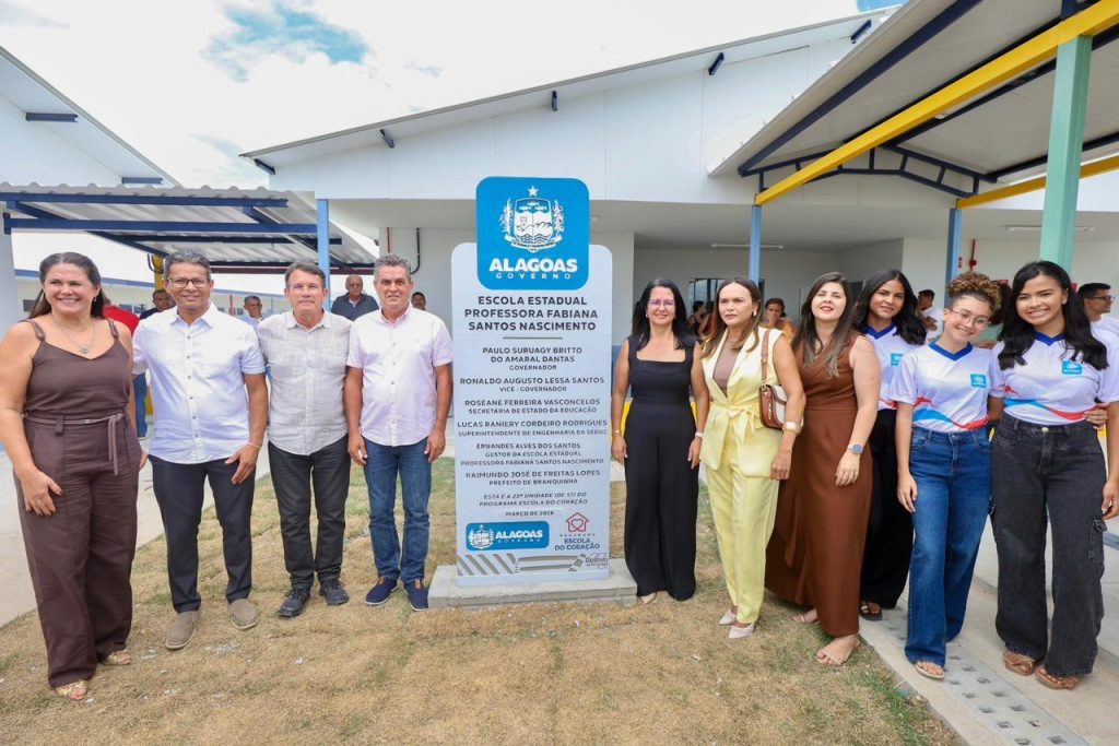 Prefeitura de Branquinha e Governo do Estado inauguram sala Saúde Até Você Digital e nova escola