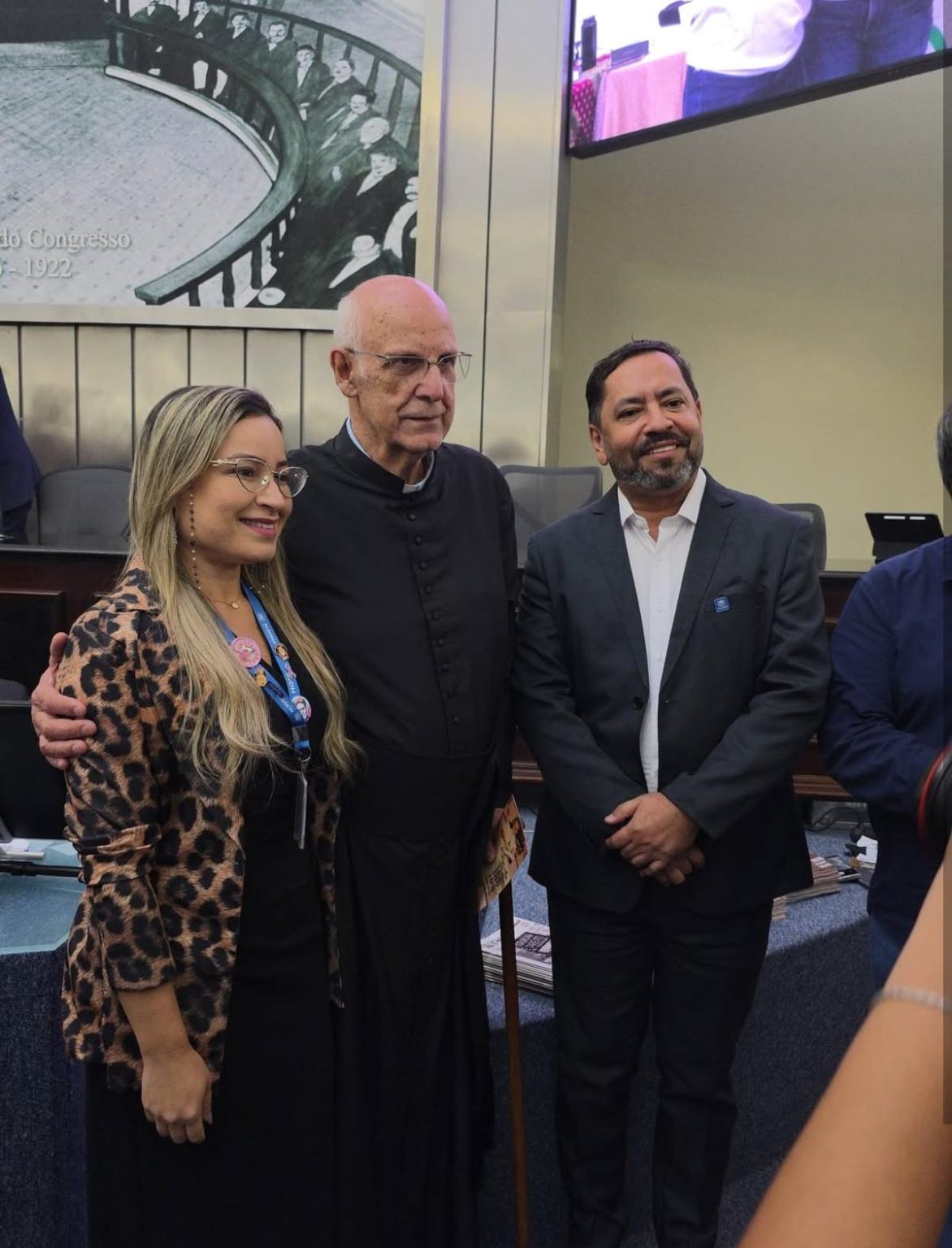 Secretário de Estado dos Direitos Humanos de Alagoas prestigia homenagem a padre Júlio Lancellotti