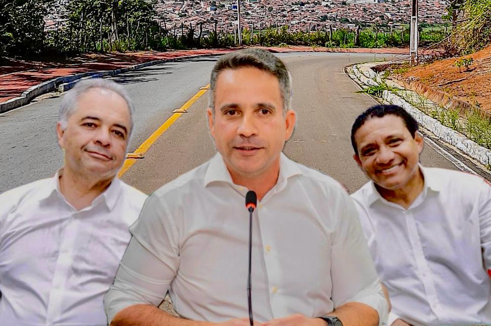 Paulo Dantas, Silvio Camelo e Júlio Cezar emplacam obras estruturantes para Palmeira dos Índios