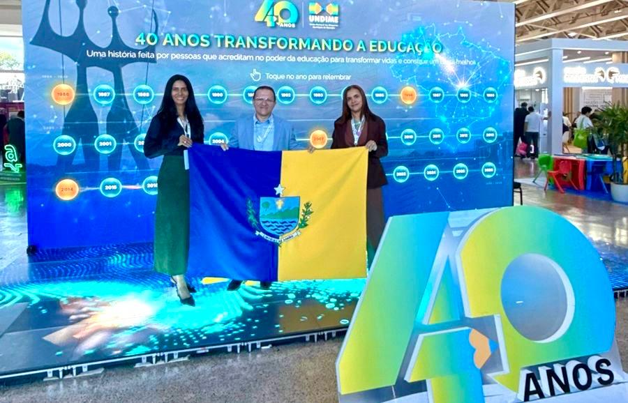 Limoeiro de Anadia participa do 11º Fórum Nacional Extraordinário da Undime, em Brasília