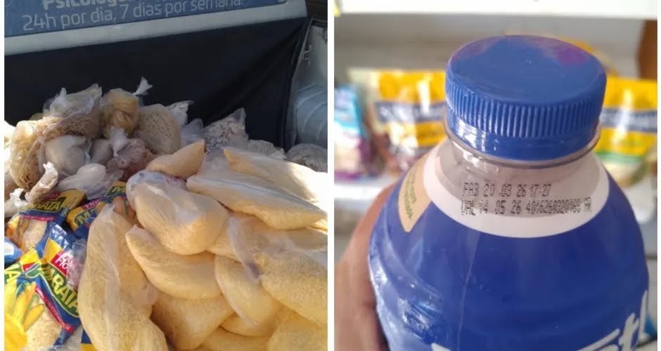 Vigilância Sanitária apreende 300 kg de alimentos vencidos em supermercados de Maceió
