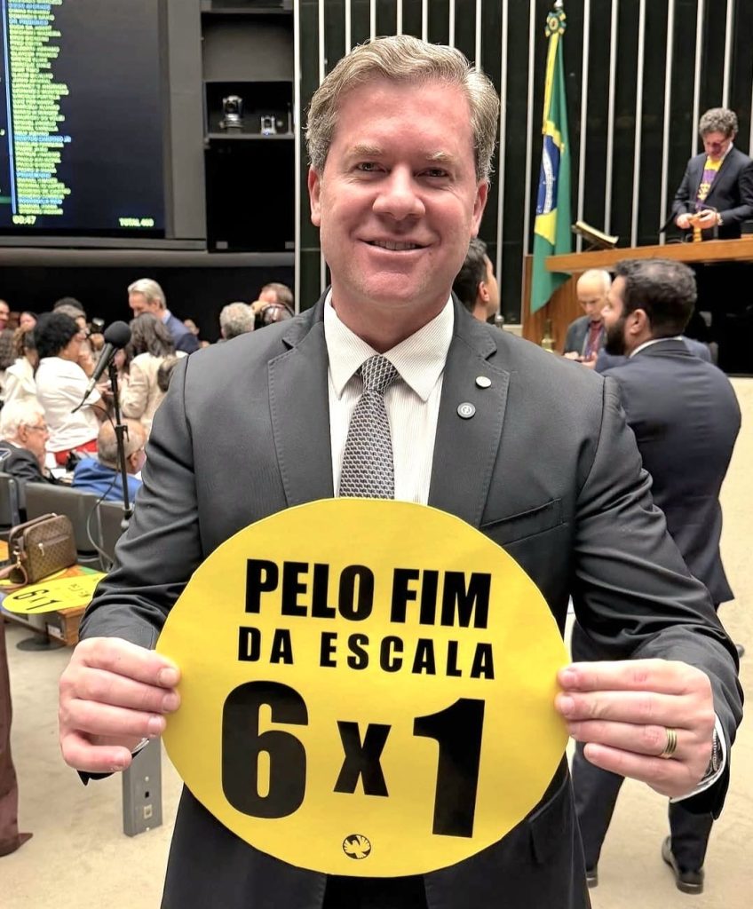 Marx Beltrão foi um dos líderes da Federação União Progressista na defesa do fim da escala 6×1