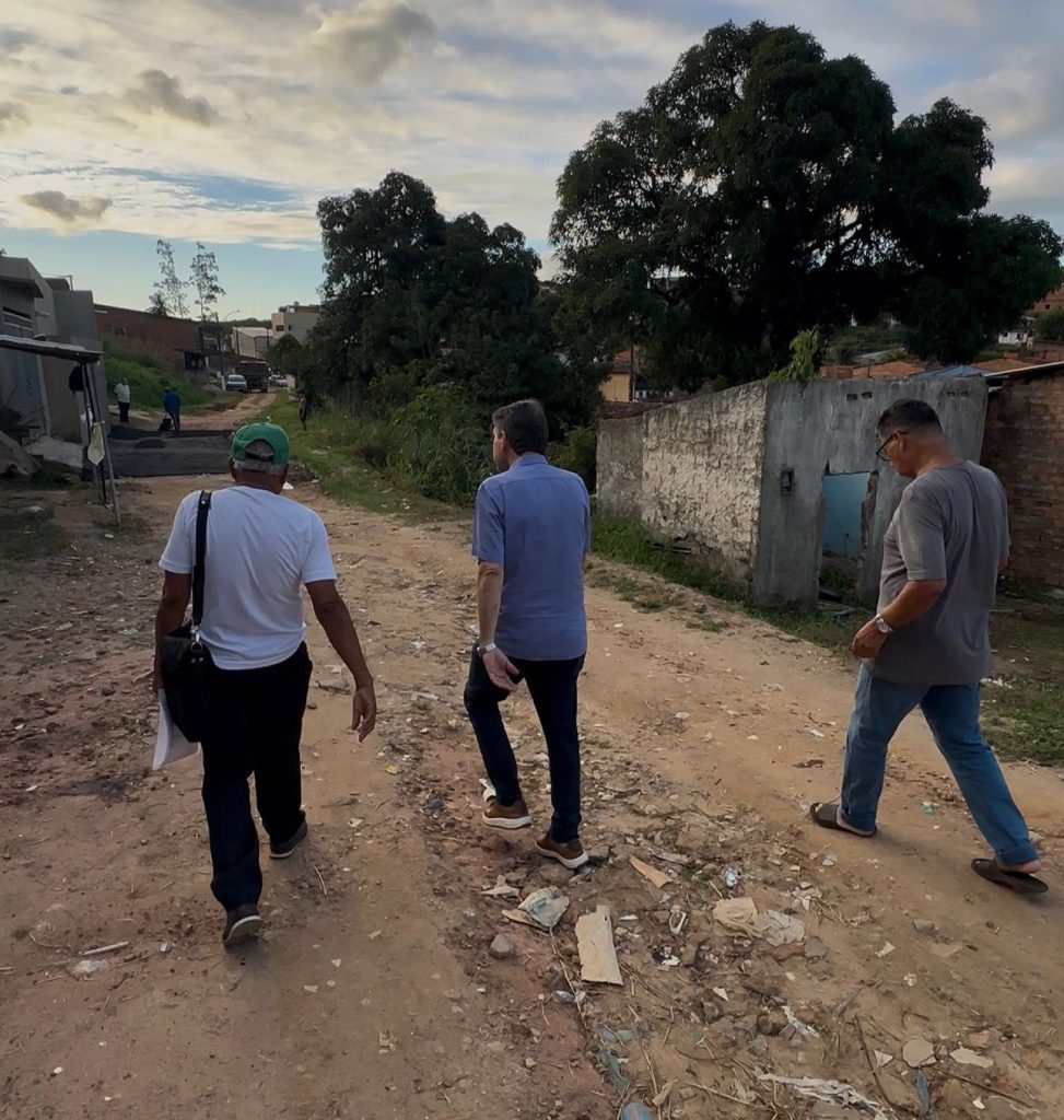 Jônatas Omena visita o bairro Rio Novo e destaca demandas históricas da comunidade