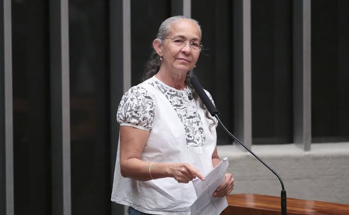 Heloísa Helena declara apoio a Paulão durante despedida na Câmara Federal