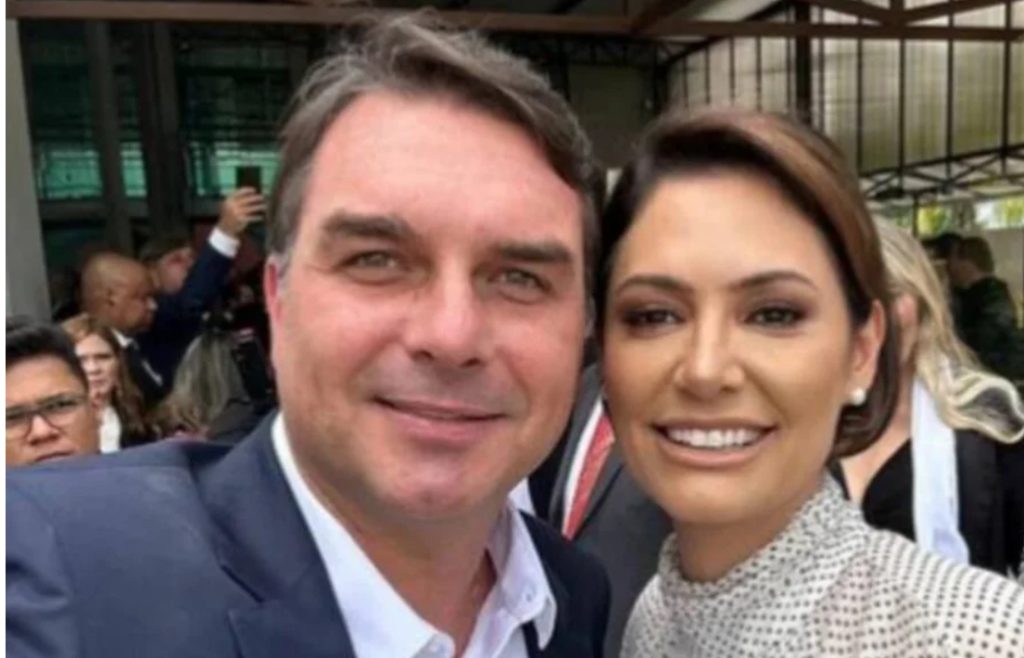 Com Flávio em crise, Datafolha fará nova rodada com Michelle Bolsonaro