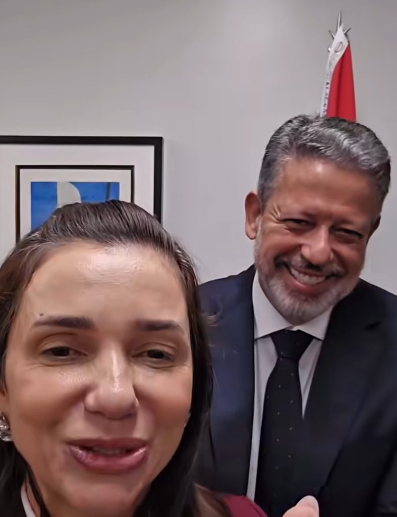 Prefeita Rita do Araçá declara apoio a Arthur Lira para o Senado