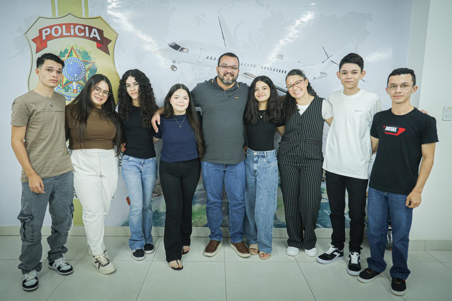 Estudantes celebram intercâmbio do Daqui Pro Mundo