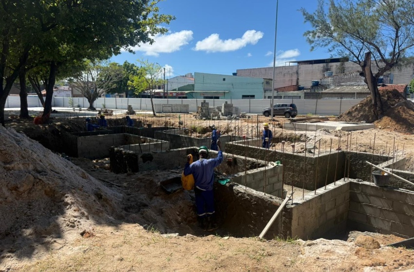Praça da Faculdade passa por requalificação completa em Maceió