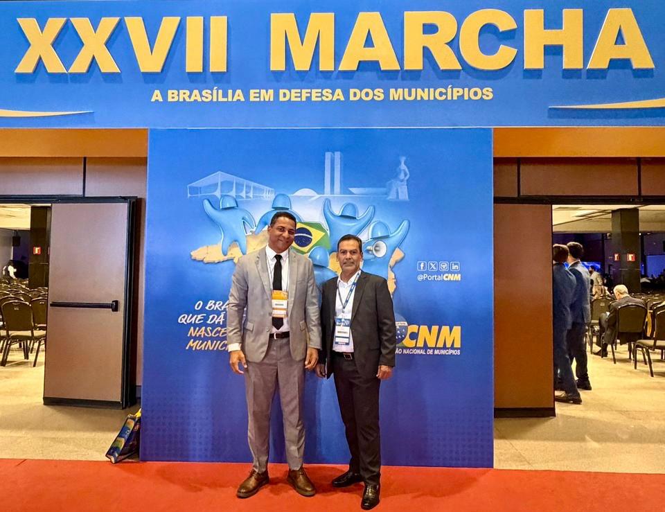 Charles Pacheco participa de Marcha Municipalista em Brasília em busca de avanços para São Sebastião