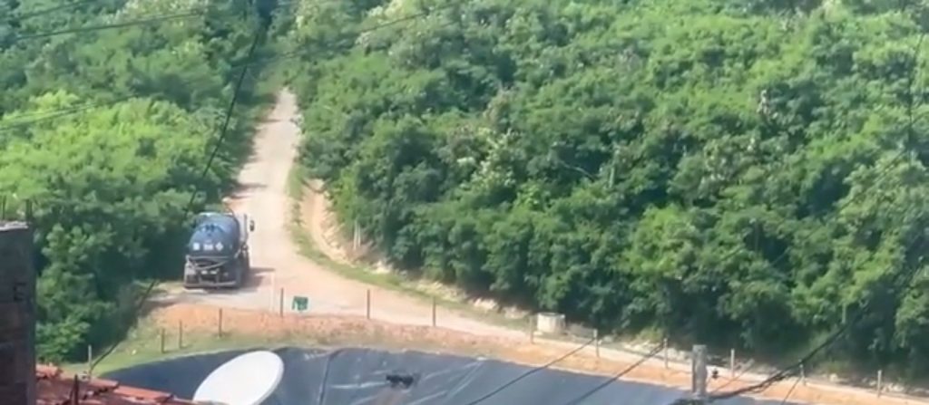 Reservatório em antigo aterro no São Jorge é esvaziado após denúncia de moradores