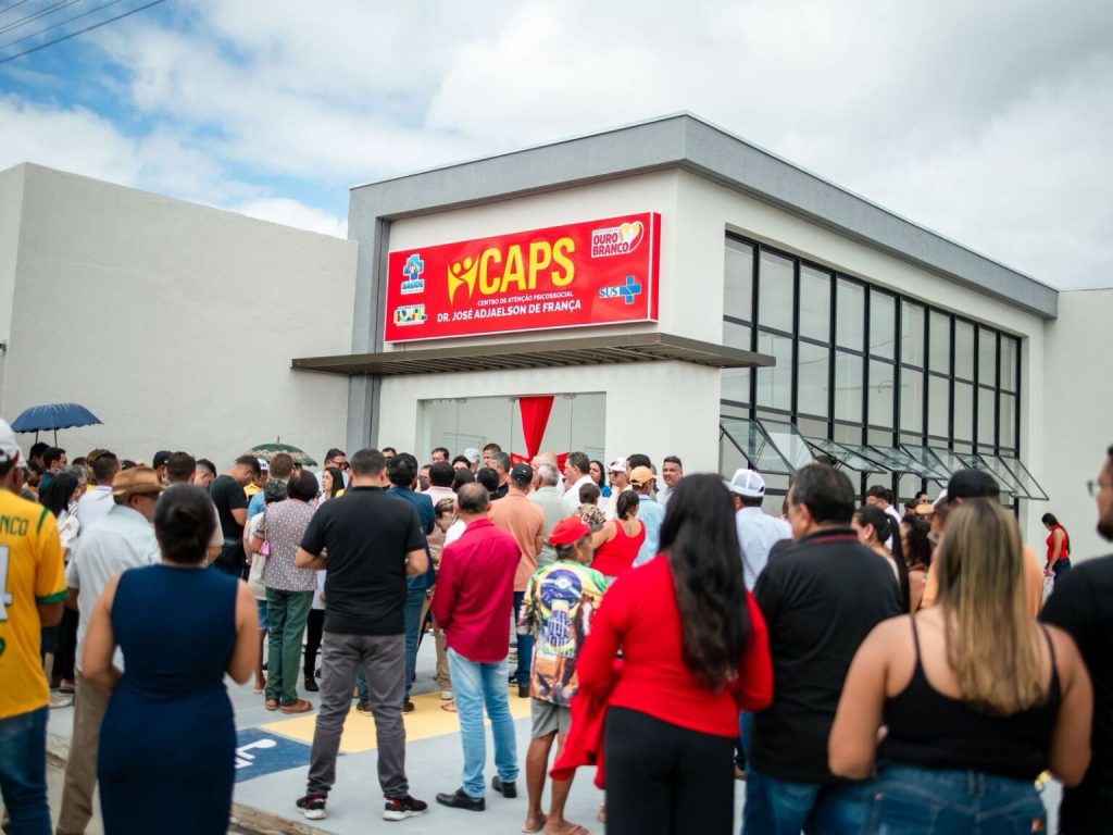 Ouro Branco inaugura primeira etapa do novo CAPS e anuncia pacote de obras para o município