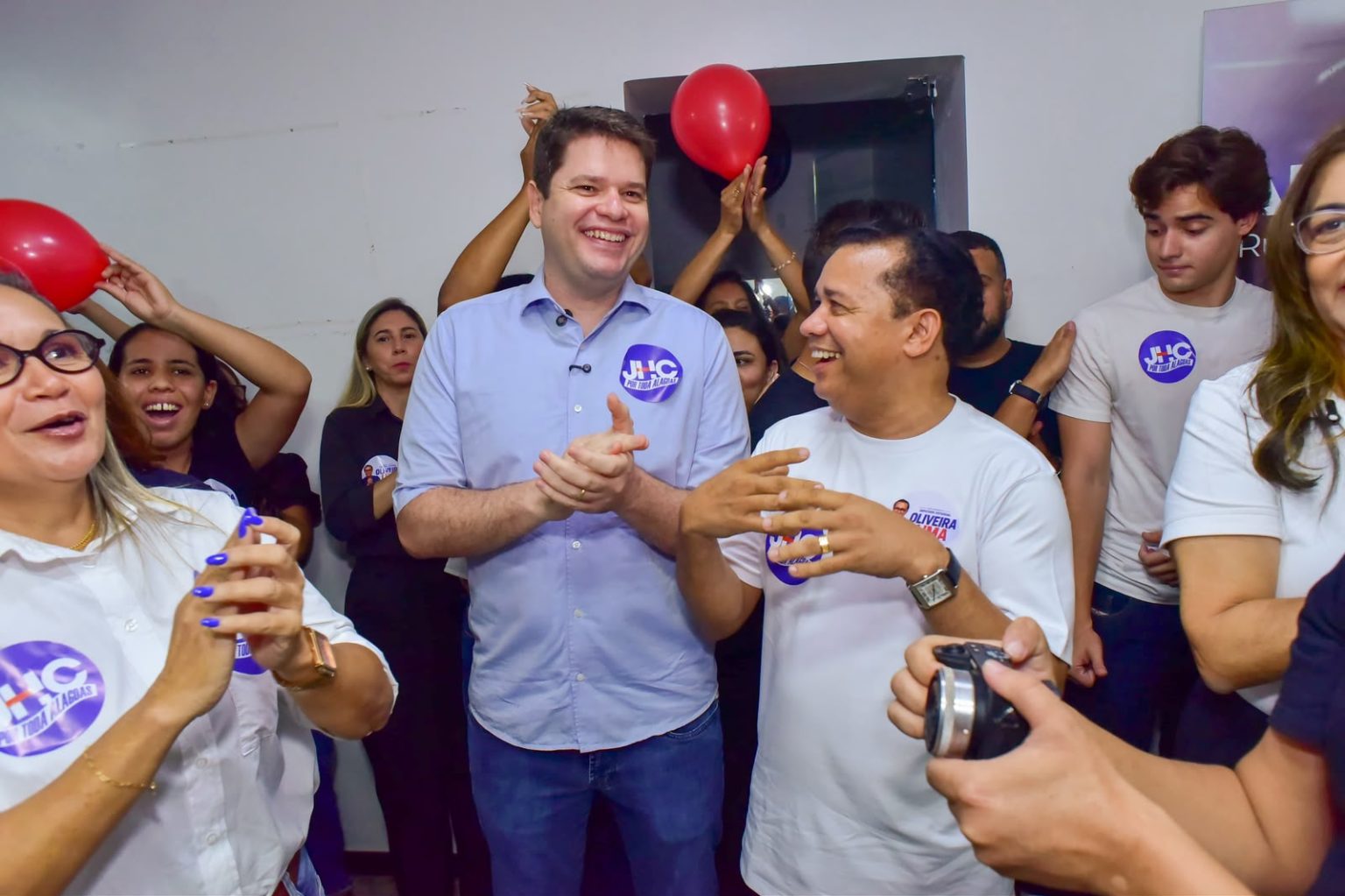 Em Arapiraca, Davi Davino Filho destaca liderança do pastor Oliveira e defende renovação para Alagoas