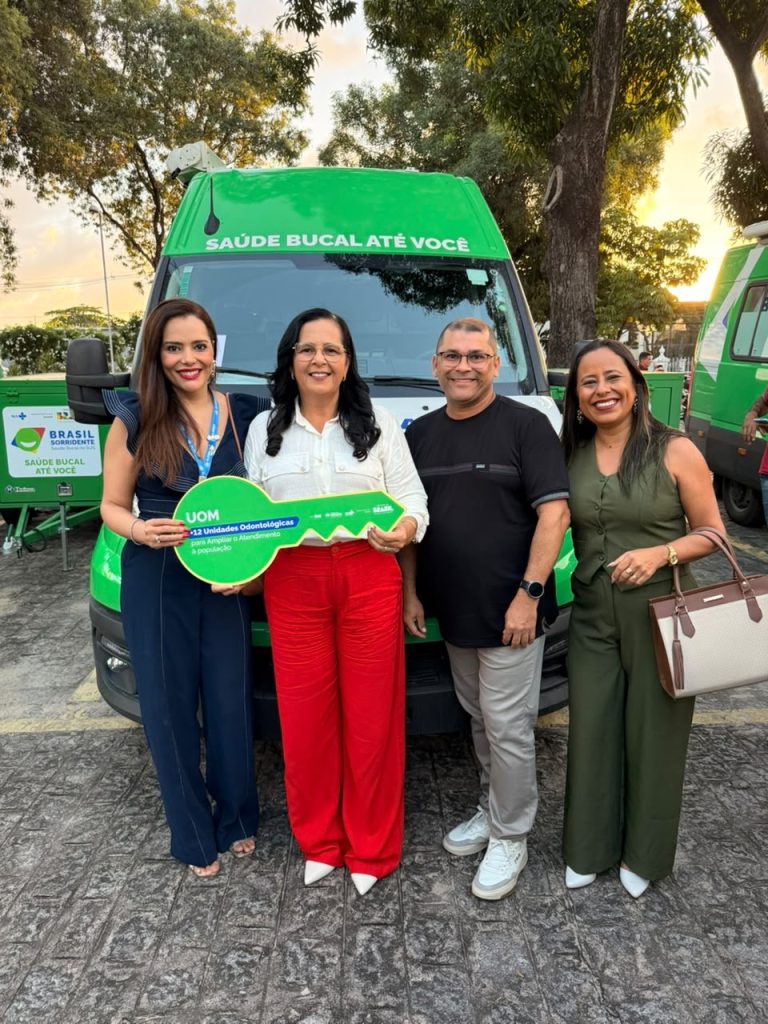 Edilza Alves recebe unidade Odonto Móvel para ampliar atendimentos de saúde bucal em Lagoa da Canoa