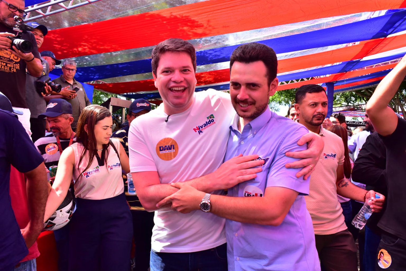 Davi Davino Filho participa de lançamento de pré-candidaturas de Antônio e Nivaldo Albuquerque e amplia articulações políticas em Alagoas