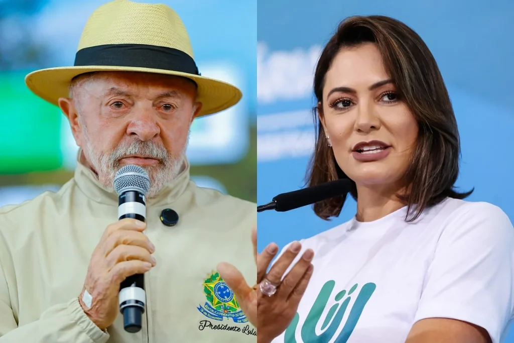 AtlasIntel: Lula lidera com 47,1% e Michelle Bolsonaro soma 19,3% em cenário de 1º turno