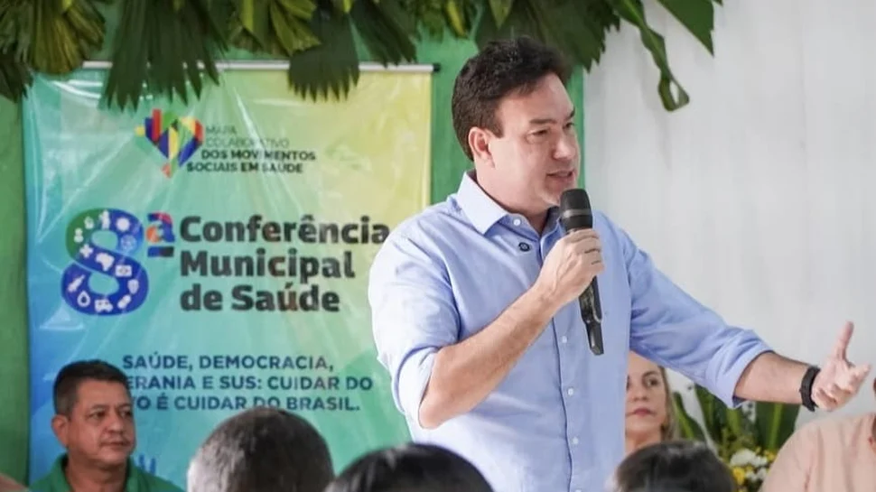 Prefeito Jorge Galvão participa da 8ª Conferência Municipal de Saúde de Jundiá